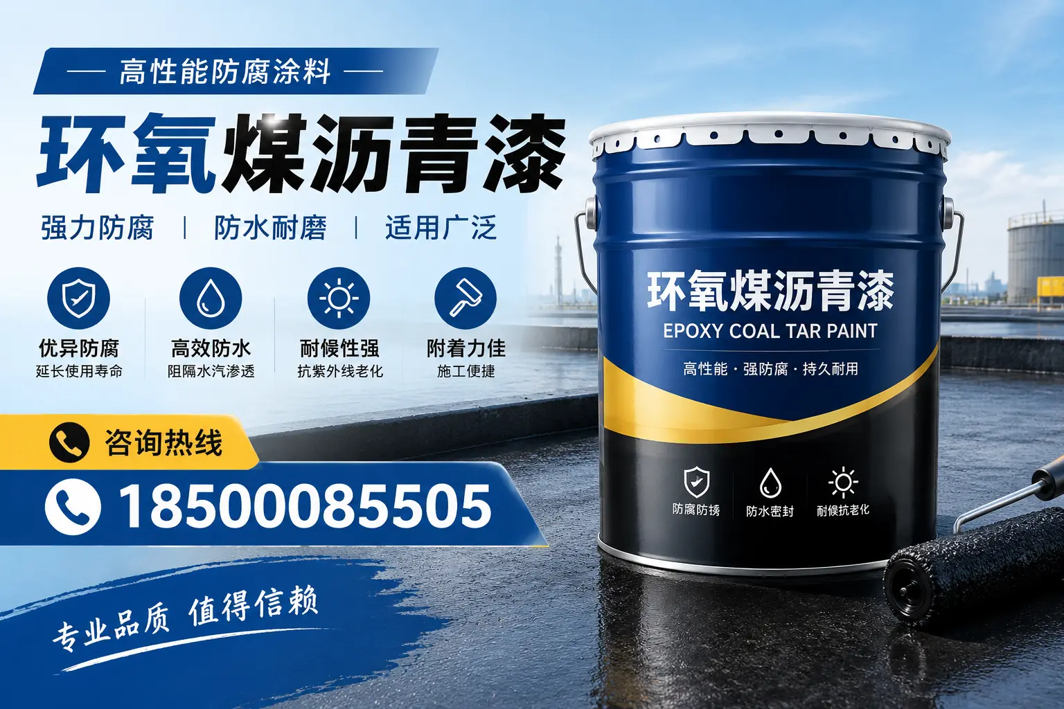 环氧煤沥青漆的主要成分与功能，贺州用户深度了解